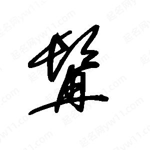 王世剛寫(xiě)的草字髯